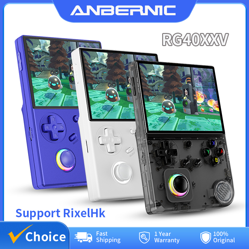 Retro Gaming N64 - ANBERNIC RG40XXV Retro Handheld Game Console