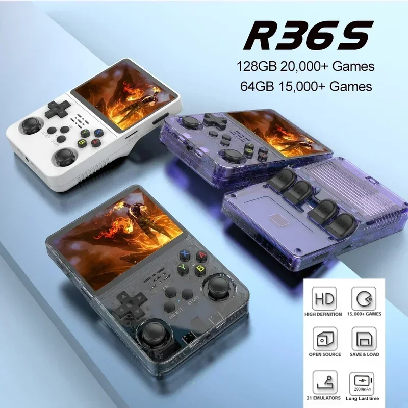 Open Source R36S Retro Game Co - đánh giá và giá Retro Gaming On Linux