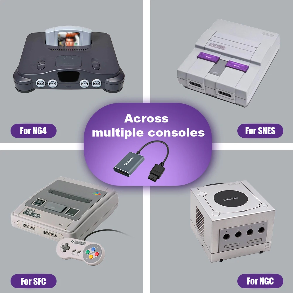 Bitfunx 720P Svideo / AV To HD - đánh giá và giá Retro Gaming N64