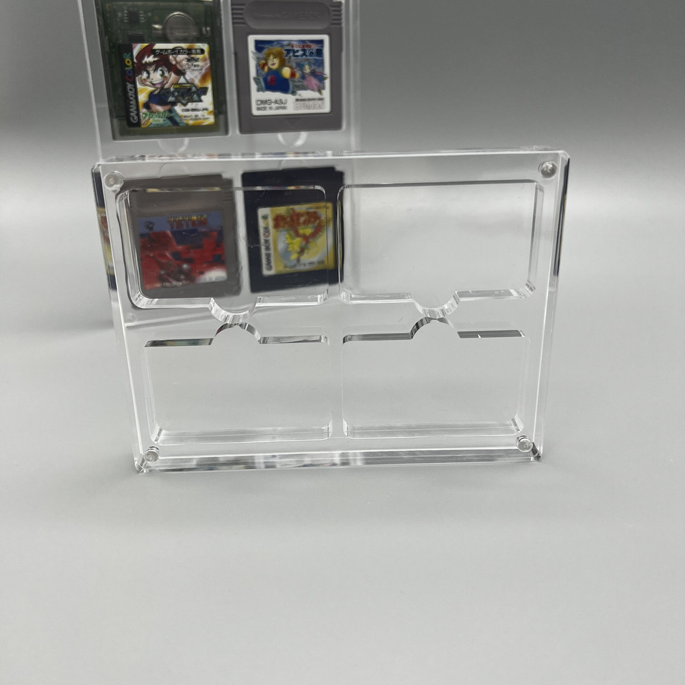 Độ Trong Suốt Cao Acrylic Hút  - đánh giá và giá Game Boy Cartridge Holder