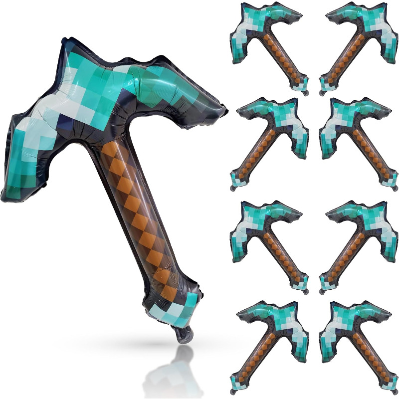 8Pcs Pixel Inflatable Pickaxe  - đánh giá và giá Retro Gaming Event