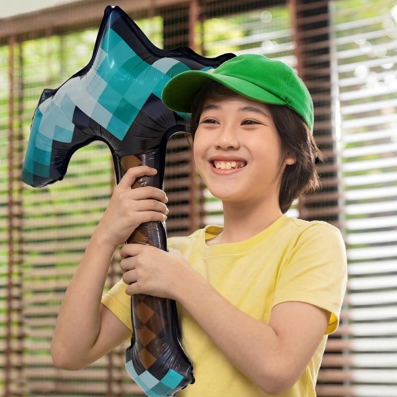 8Pcs Pixel Inflatable Pickaxe  - đánh giá và giá Retro Gaming Event
