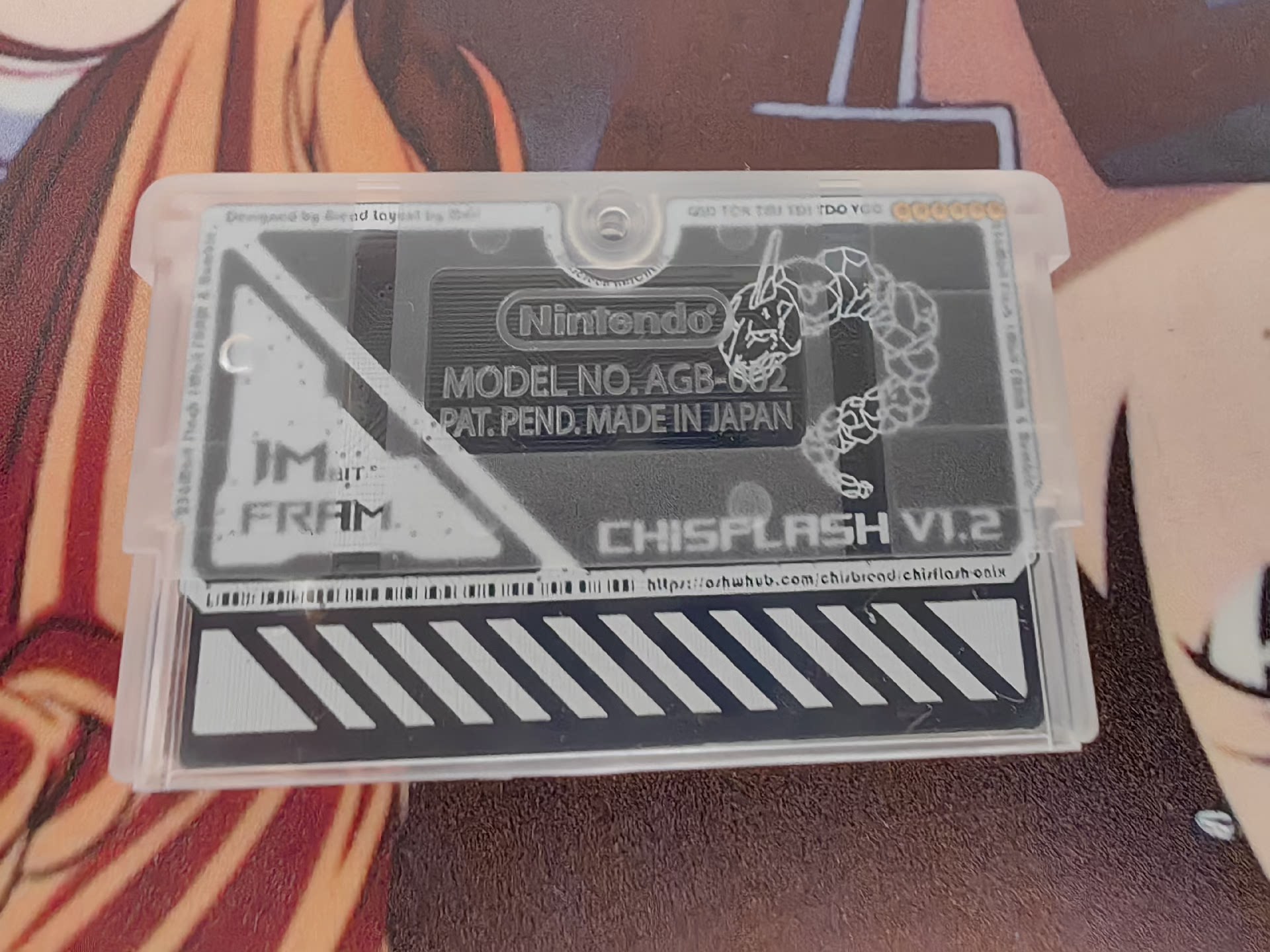 ChisFlash V1.2 FRAM Rumble Car - đánh giá và giá Game Boy Cartridge Holder