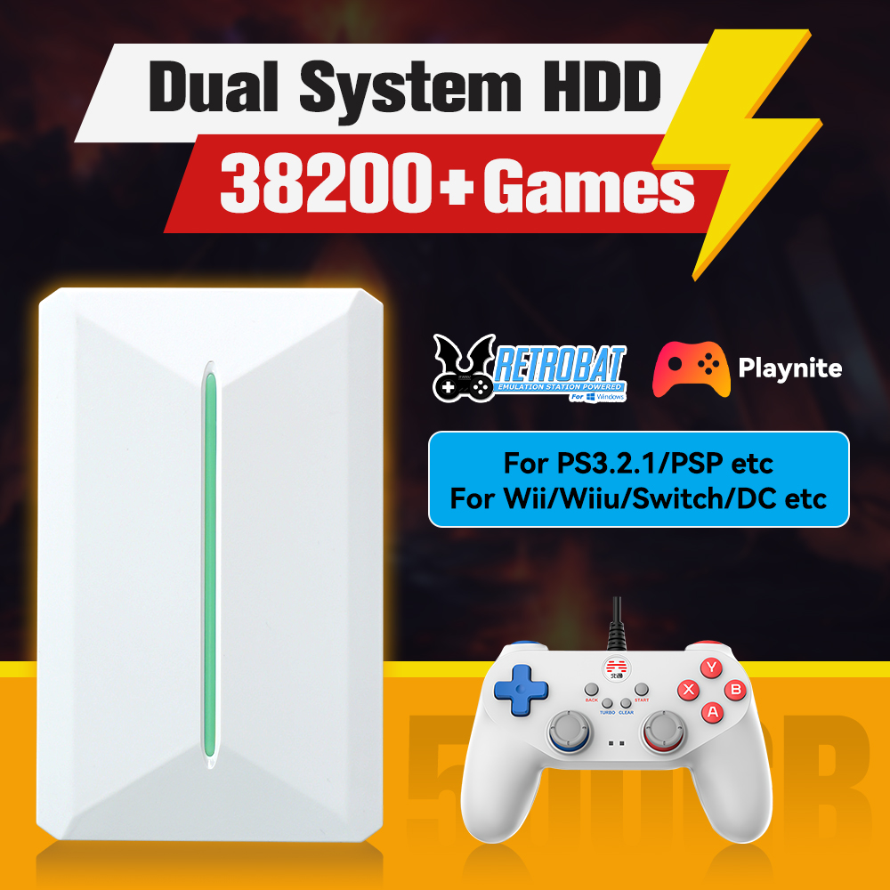 Retrobat＆Playnite System HDD R - đánh giá và giá Retro Gaming Emulator