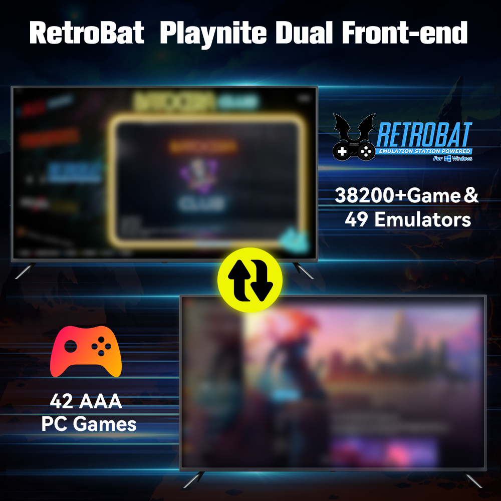 Retrobat＆Playnite System HDD R - đánh giá và giá Retro Gaming Emulator