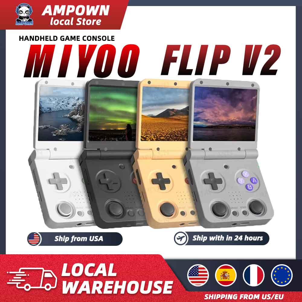MIYOO Flip V2 Handheld Game Co - đánh giá và giá Retro Gaming On Linux