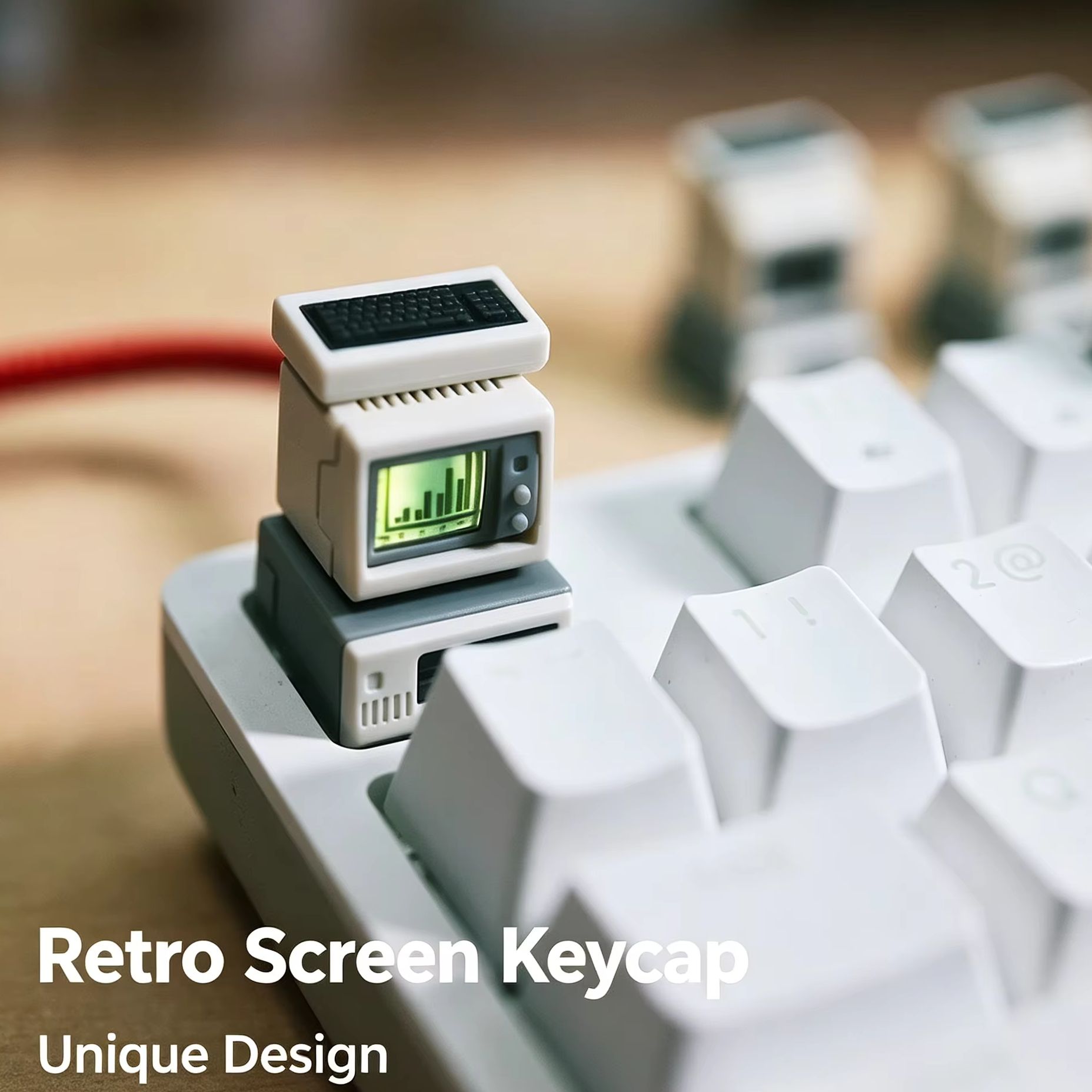 Retro Computer Keycap Backlit  - đánh giá và giá Retro Gaming Keycaps