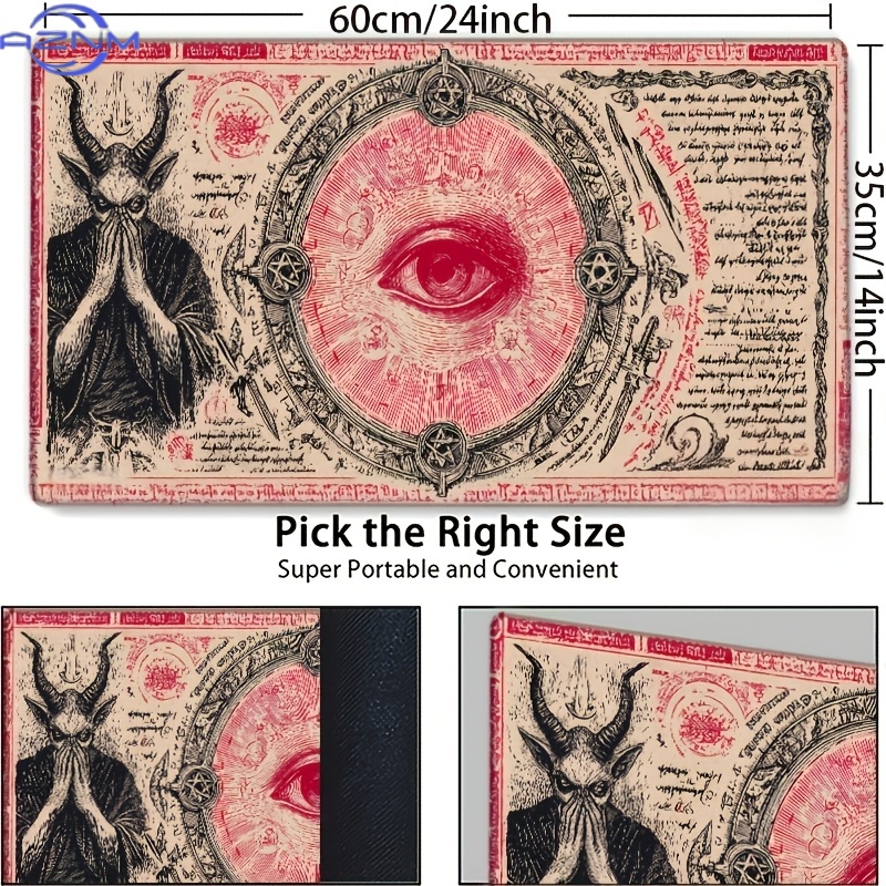 Retro Mystical Ram Eye Playmat - đánh giá và giá Retro Gaming Event