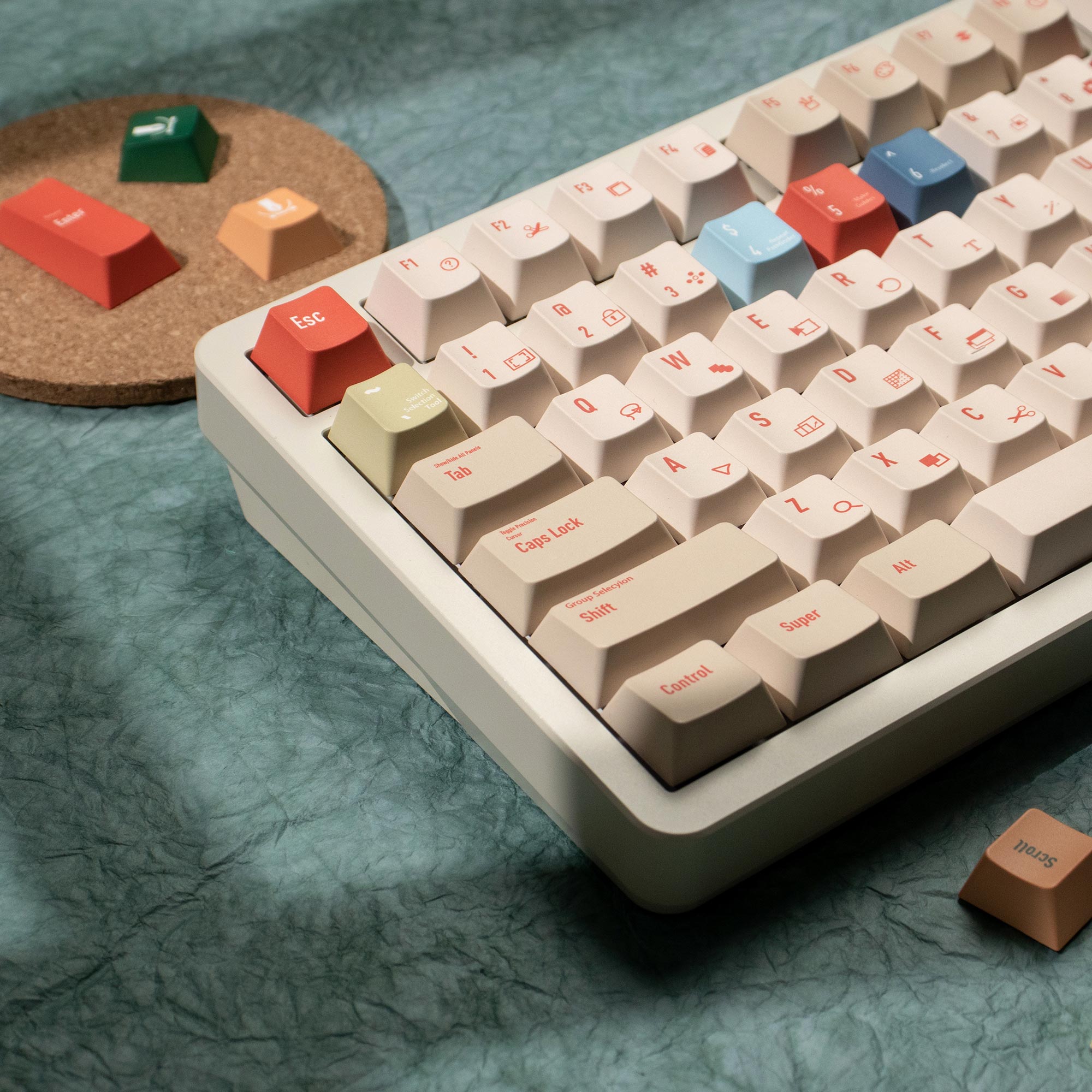 Illustrator Keycaps DYE-SUB Ch - đánh giá và giá Retro Gaming Keycaps