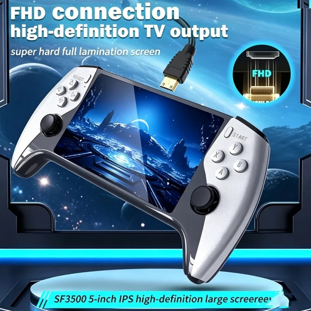 SF3500 5 inch Handheld Game Co - đánh giá và giá Retro Gaming Handheld