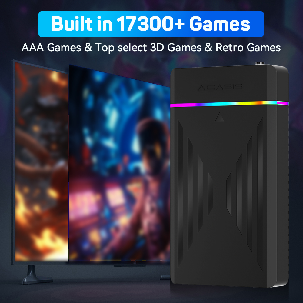 3TB Portable Gaming HDD Launch - đánh giá và giá Retro Gaming Os